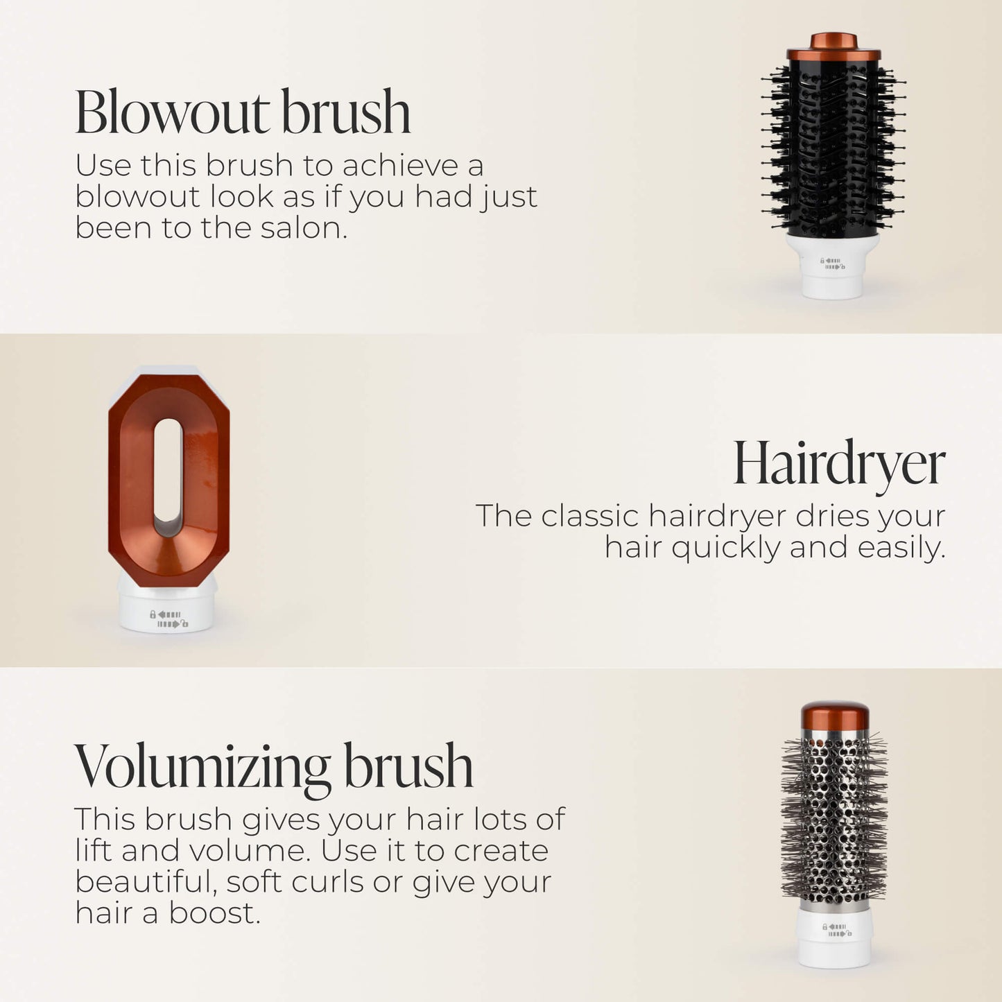 Comforth Air Pro™ - Secador de pelo 6 en 1