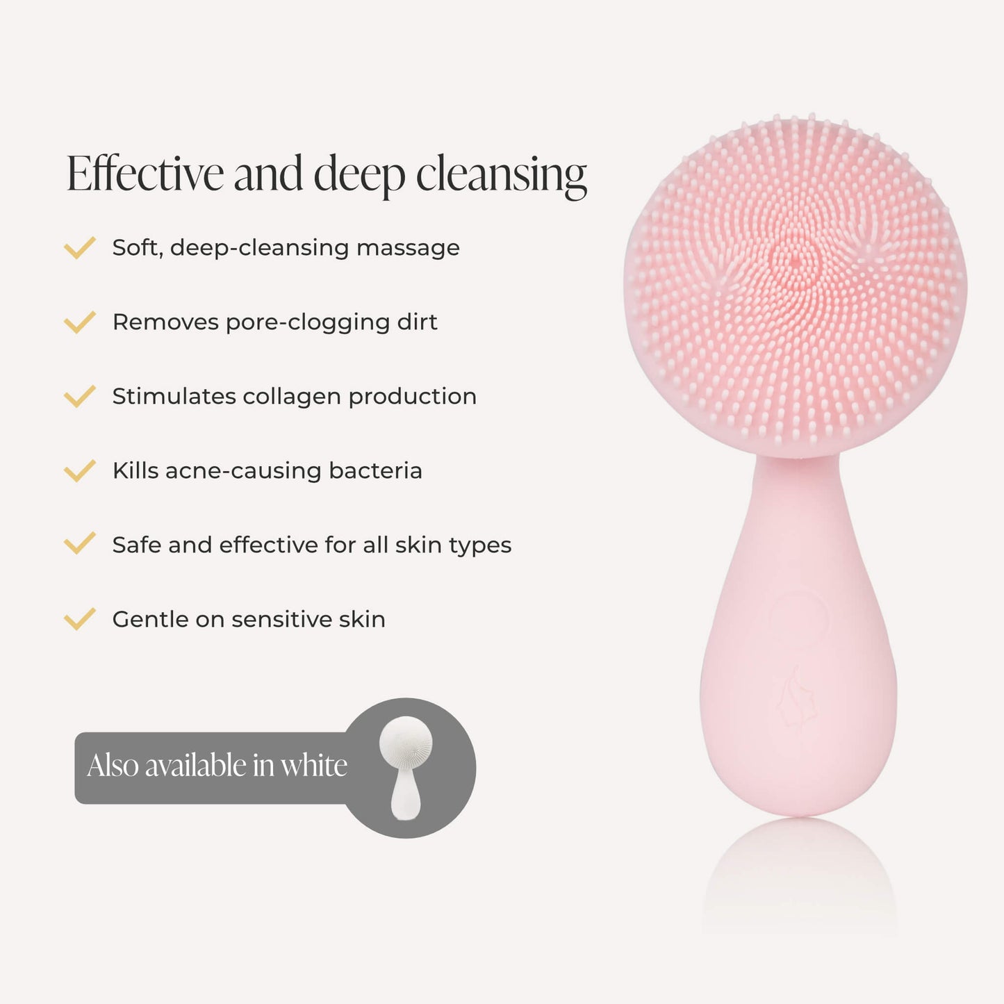 Cepillo facial ultrasónico Comforth