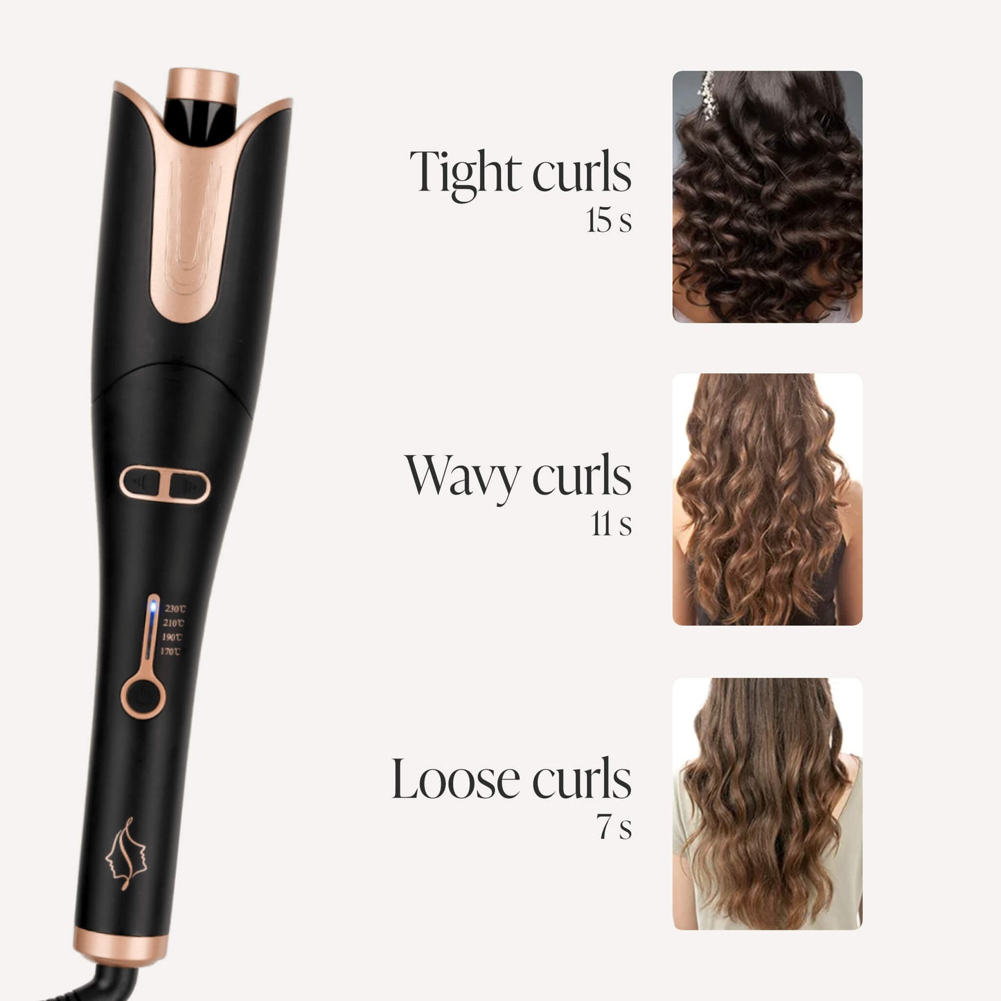 Comforth Curler Pro - Rizador automático