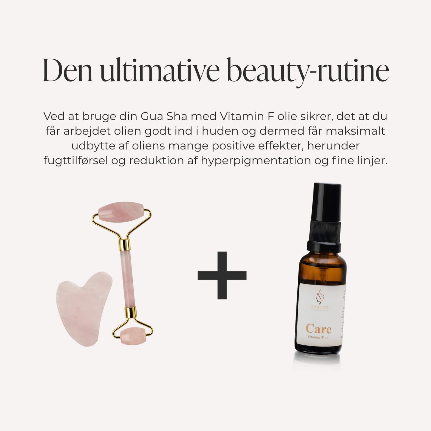 Set Gua Sha + Aceite de Vitamina F