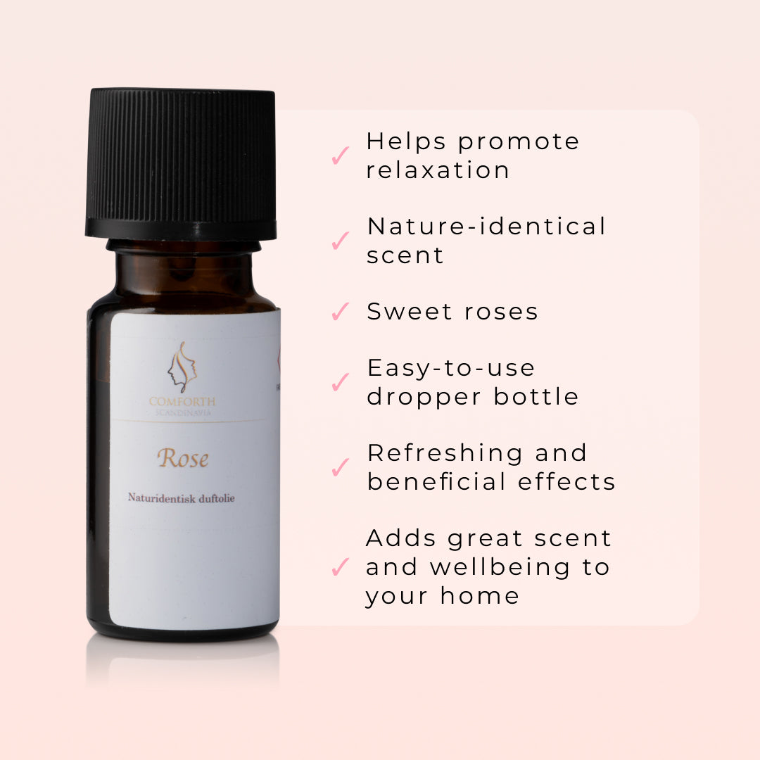Aceite perfumado de rosas