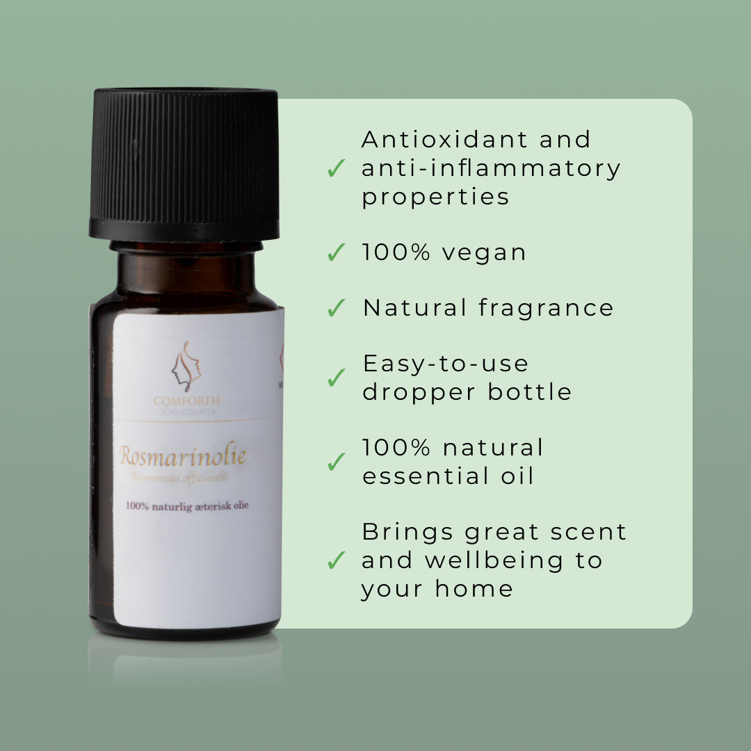 Aceite esencial de romero natural