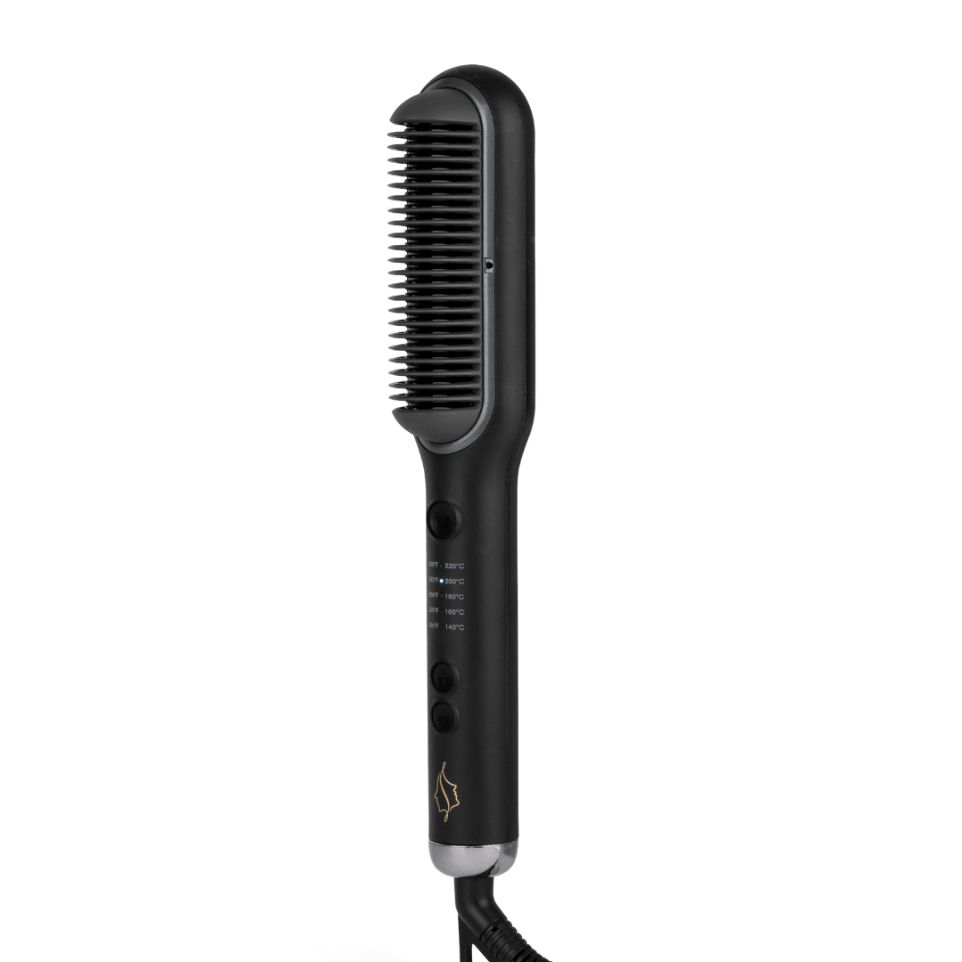 Cepillo alisador Comforth - Peine y plancha alisadora 2 en 1