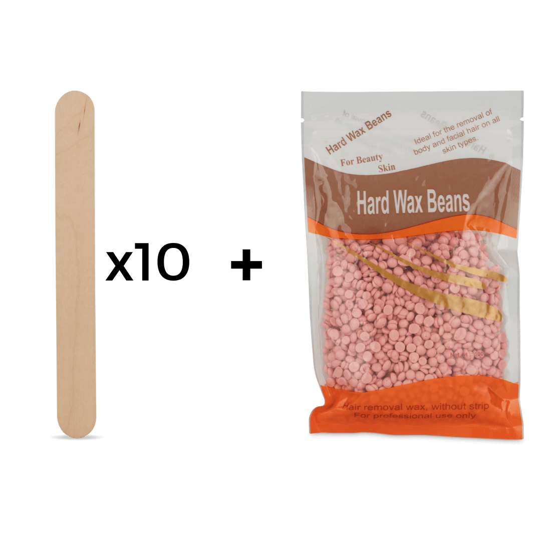 Perlas de cera + barras de aplicación