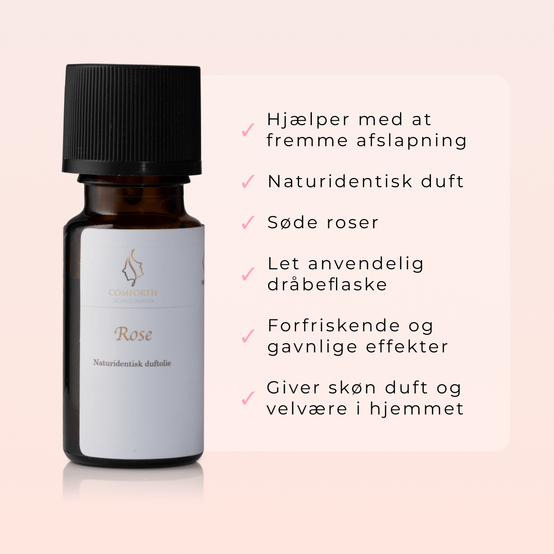 Aceite perfumado de rosas