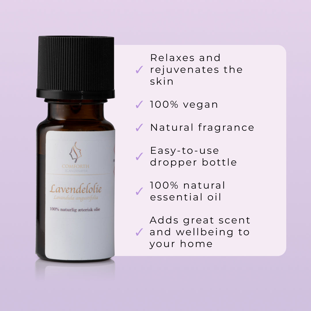 Aceite esencial de lavanda natural